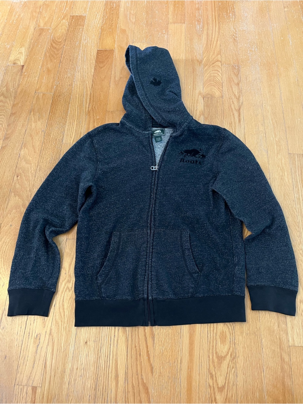 Roots Kids Black Hoodie